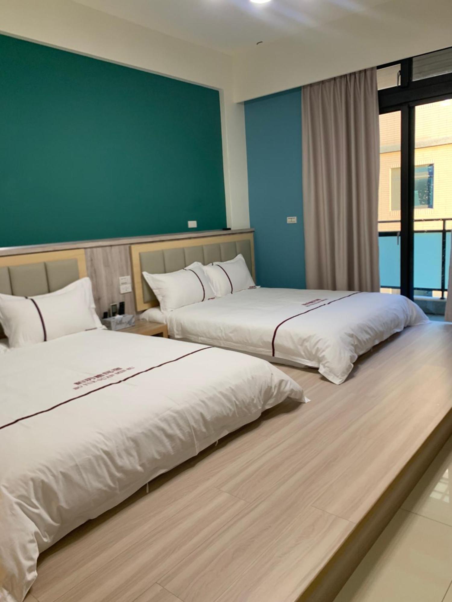 Ferienwohnung Zhu Yue Guan Jinning Exterior foto